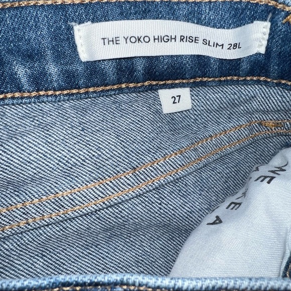 Aritzia Denim Forum The Yoko High Rise Slim - Picture 7 of 8